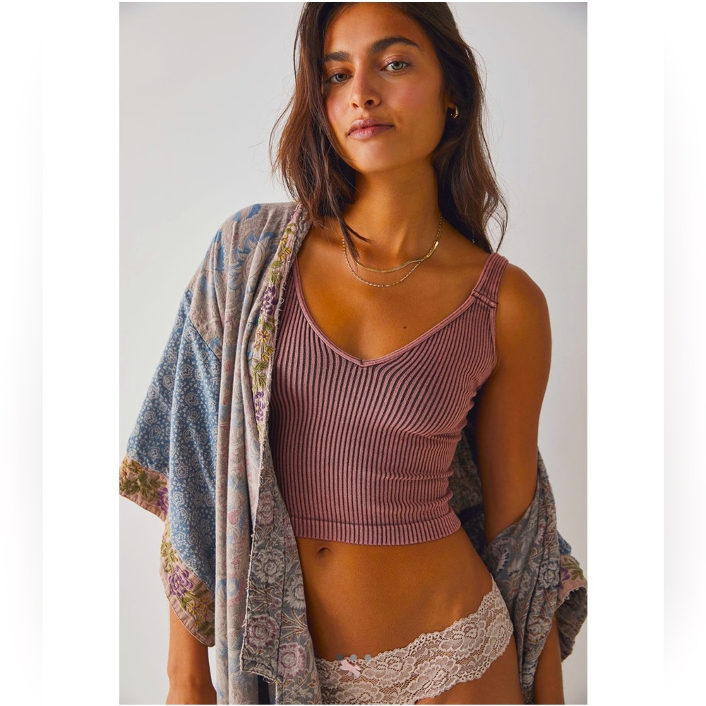 FREE PEOPLE Bike Shorts W/ Coordinating Top - Picture 6 of 10